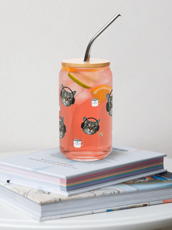 The "Rock On, Mocha" Glass 🐾 product image (4)