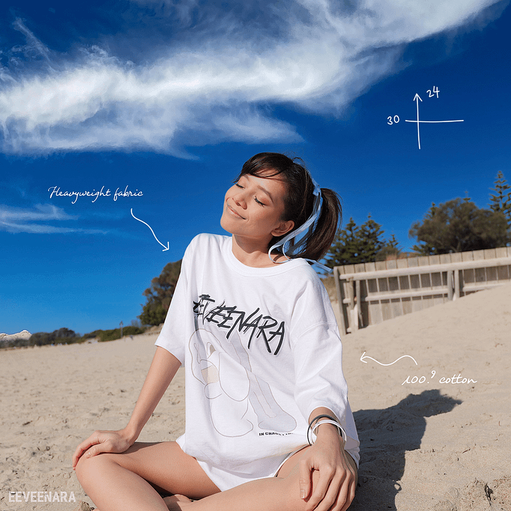 IN CHAOS I THRIVE x CHAMPION TEE - [WHITE] product image (2)
