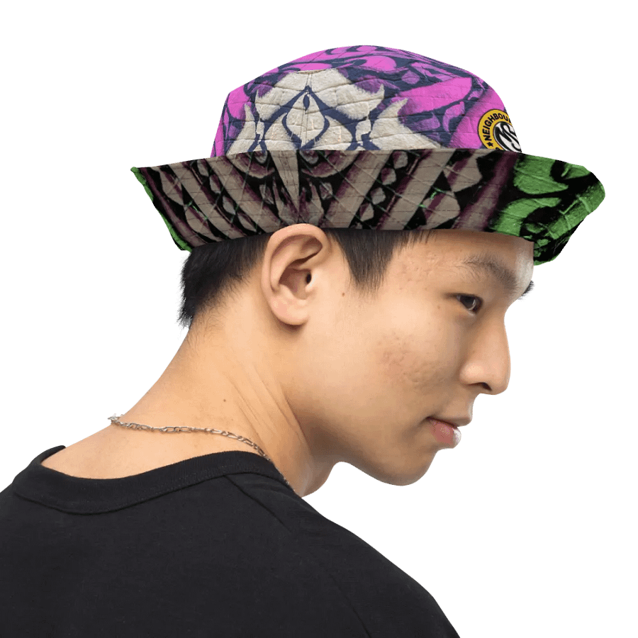 Reversable Calligraphy Bucket hat product image (6)