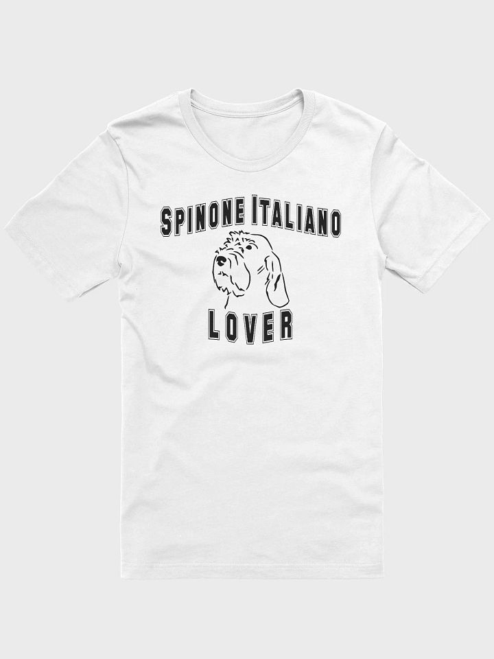 Spinone Italiano Lover Shirt with black Head Silhouette product image (20)