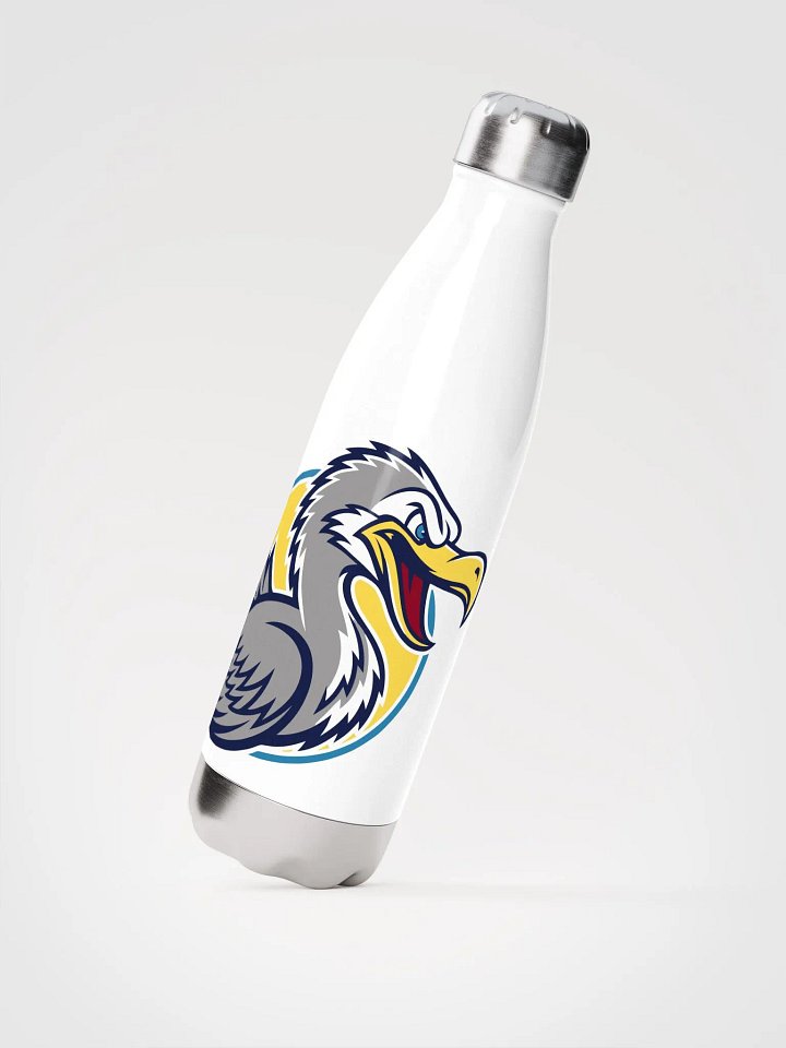 OdovarGames Stainless Steel Water Bottle White 2 product image (2)