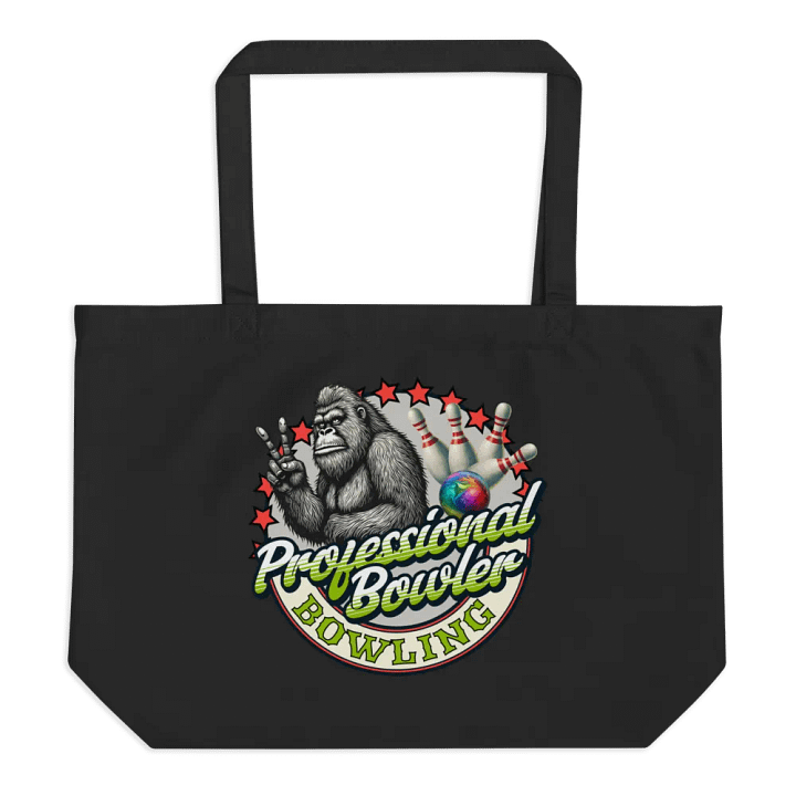 Professional Bowler Sasquatch Bowling Champ Tote Bag product image (1)