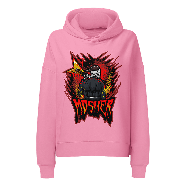 MOSHER GUITAR LOGO WOMENS HOODIE product image (7)