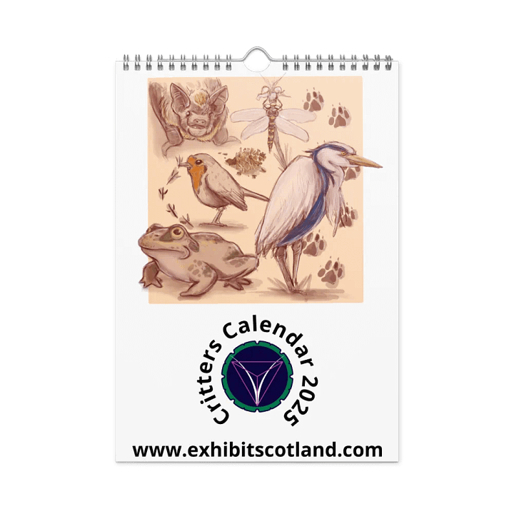 Critters Calendar 2025 product image (2)