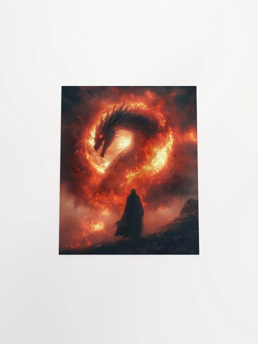 Fire dragon wanderer - Poster product image (22)