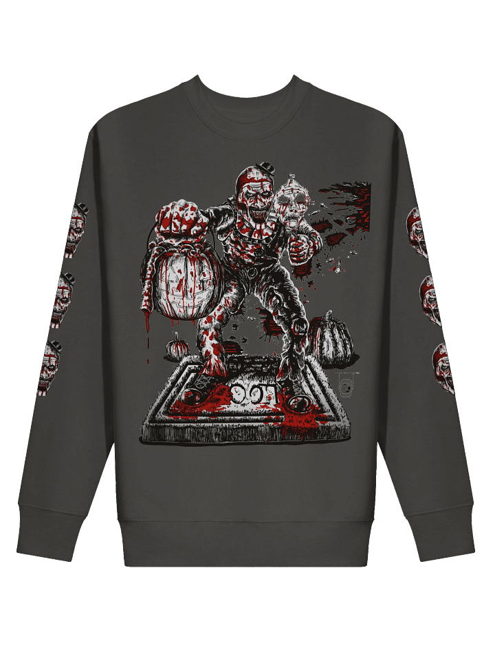 Trick or Treat with Art the Clown- Bloody Version- Unisex SweatShirt product image (9)