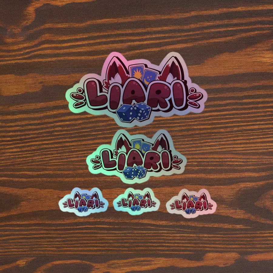 Liari Holographic Sticker Set product image (3)