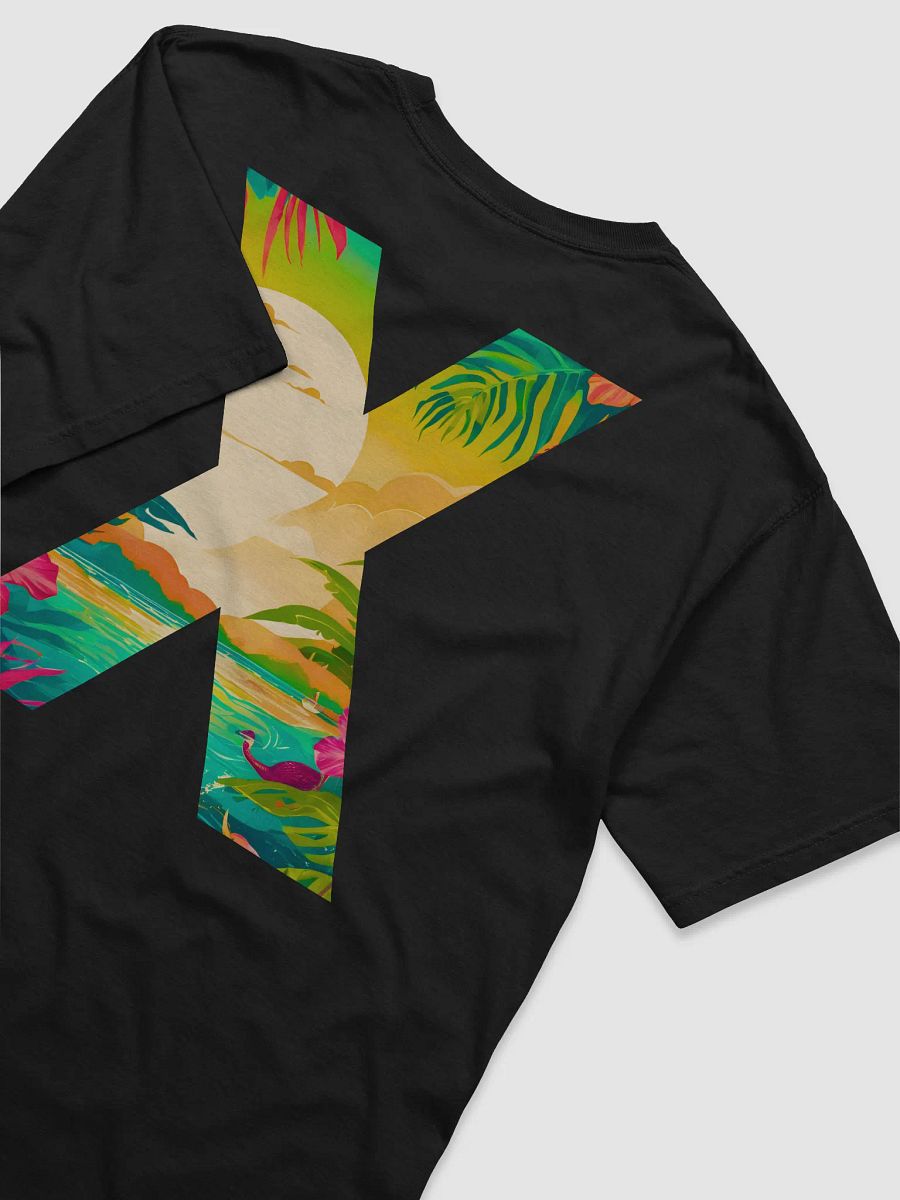 Tropical Sunset Paradise T-Shirt (Letter-X) product image (7)