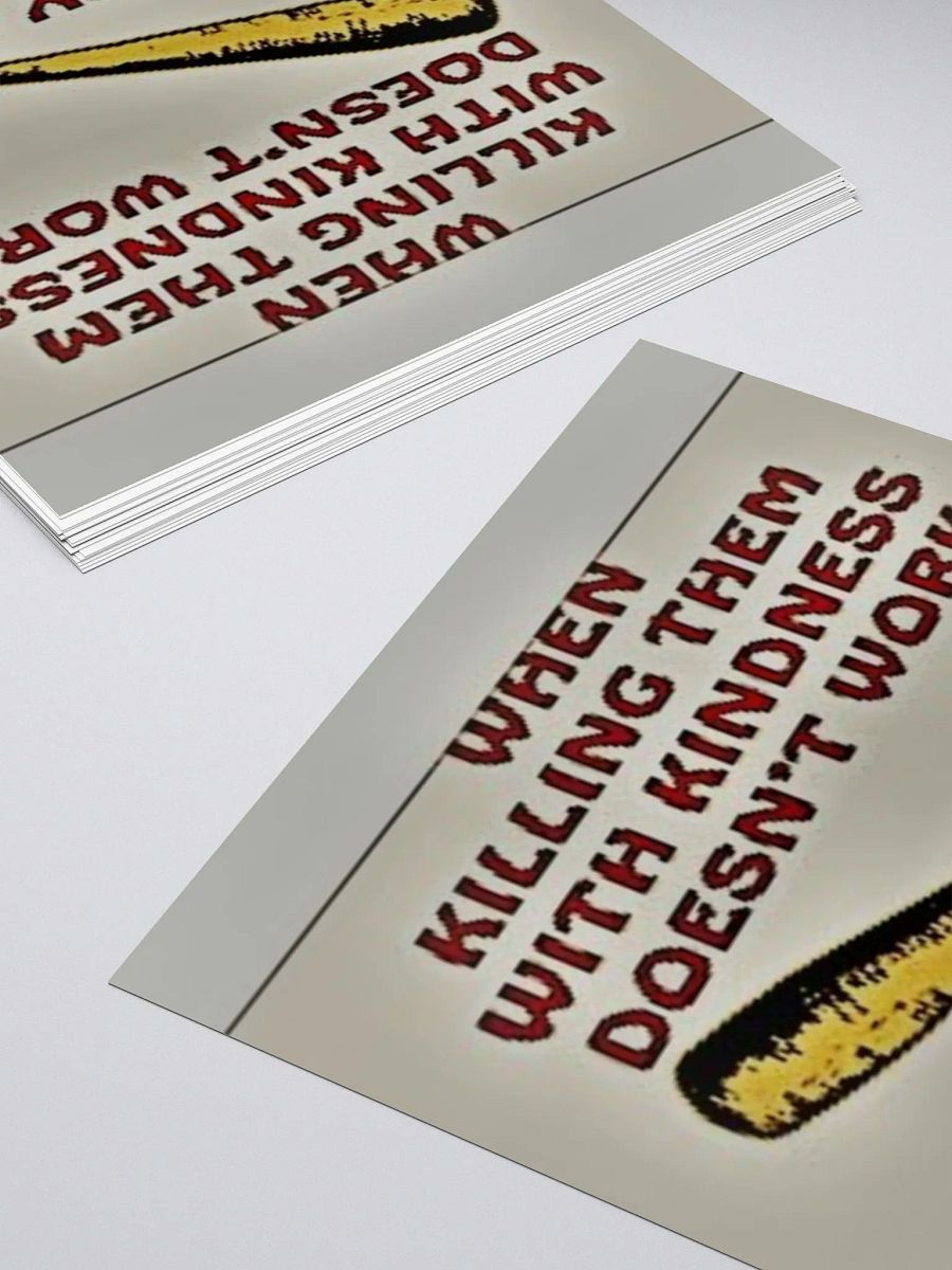funny sticker keep them on thier toes product image (4)