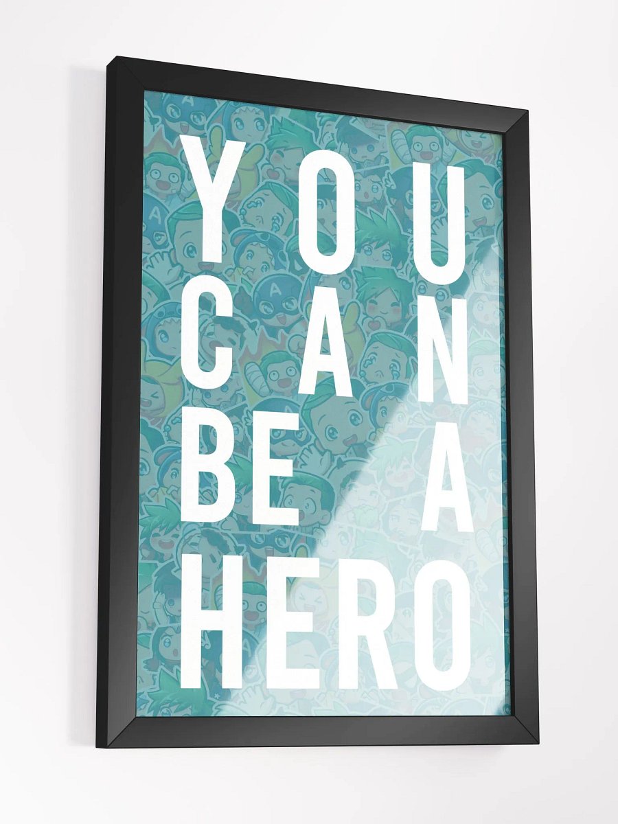 HERO - Framed Print product image (5)