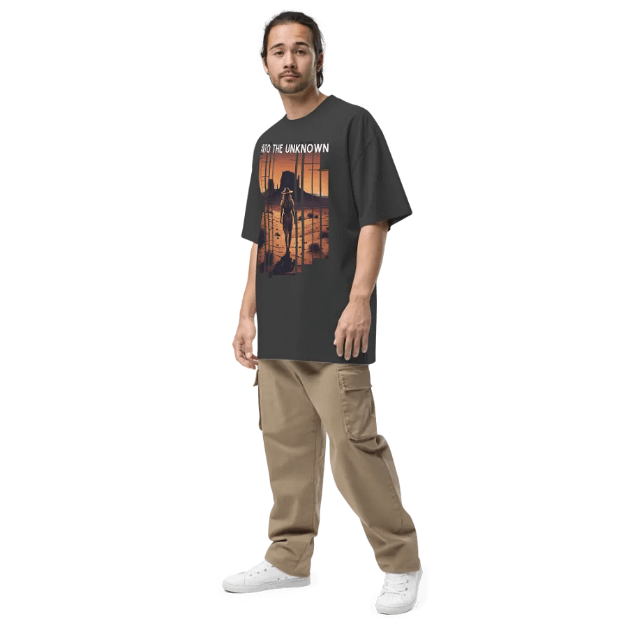 Into the unknown unisex faded tee product image (7)