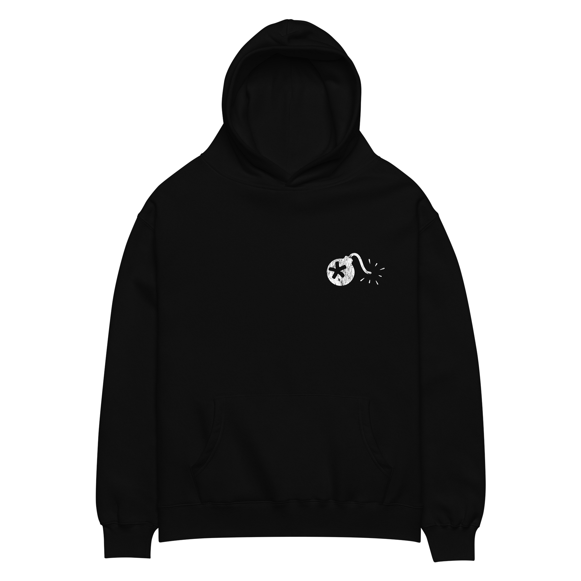 PLANT THE SPIKE HOODIE - BLACK product image (1)