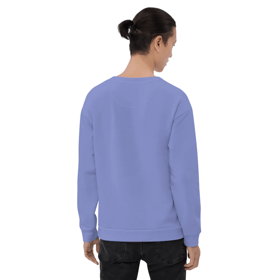 Plain Light Purple True Summer Unisex Recycled Polyester Heavyweight Premium Sweatshirt by Treasure Pie product image (10)