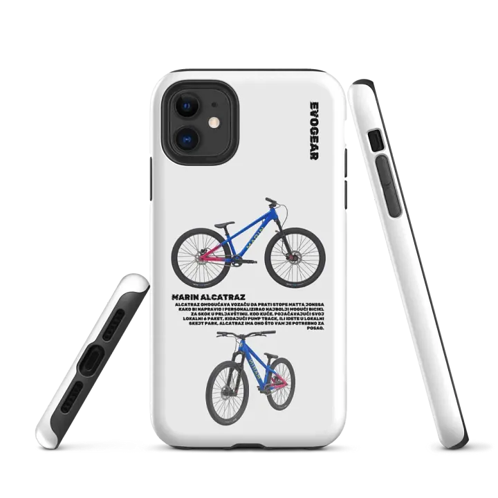 White Marin Alcatraz iPhone Case product image (1)