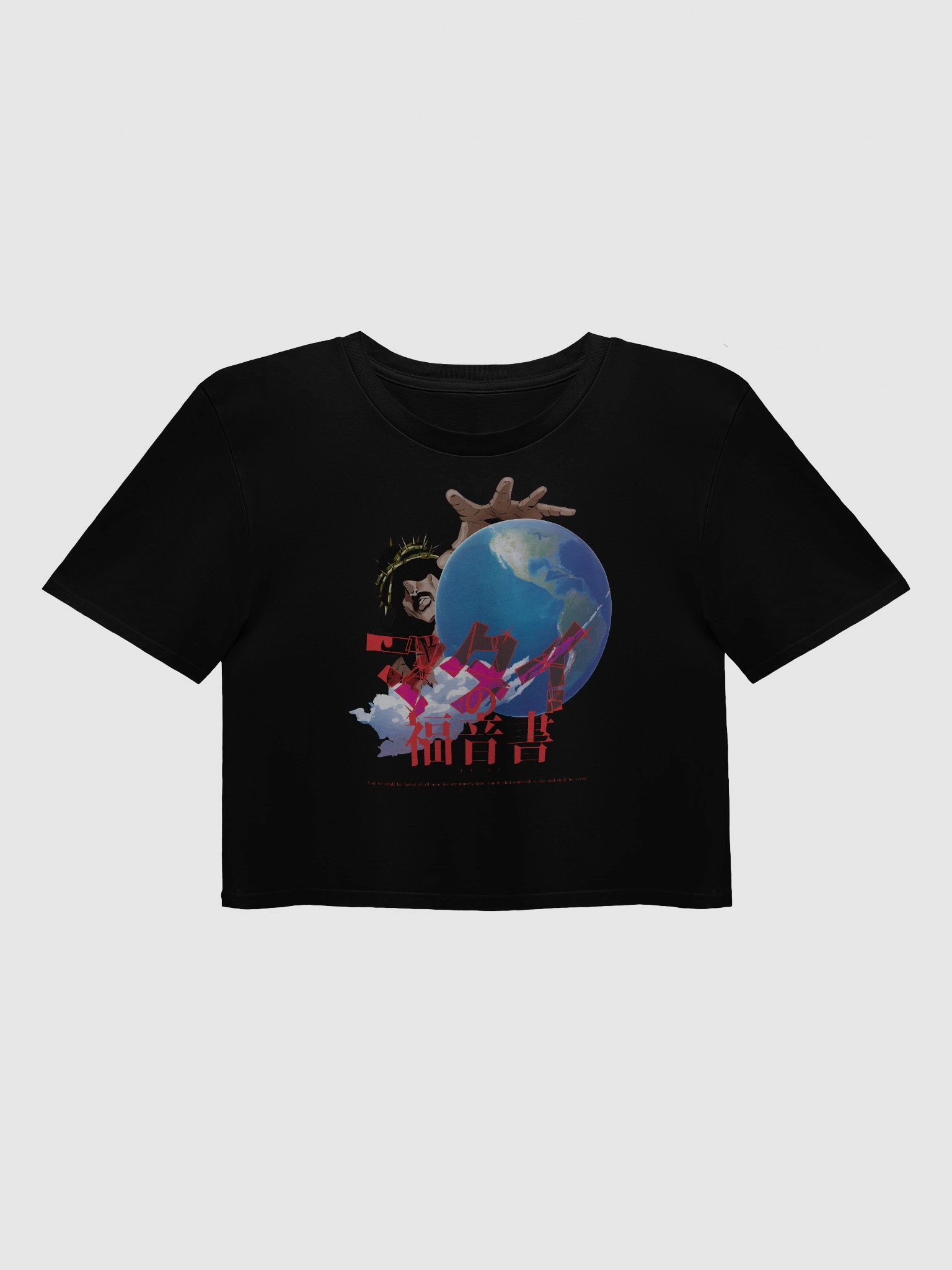 Jesus' Bizarre Adventure Crop Top product image (7)