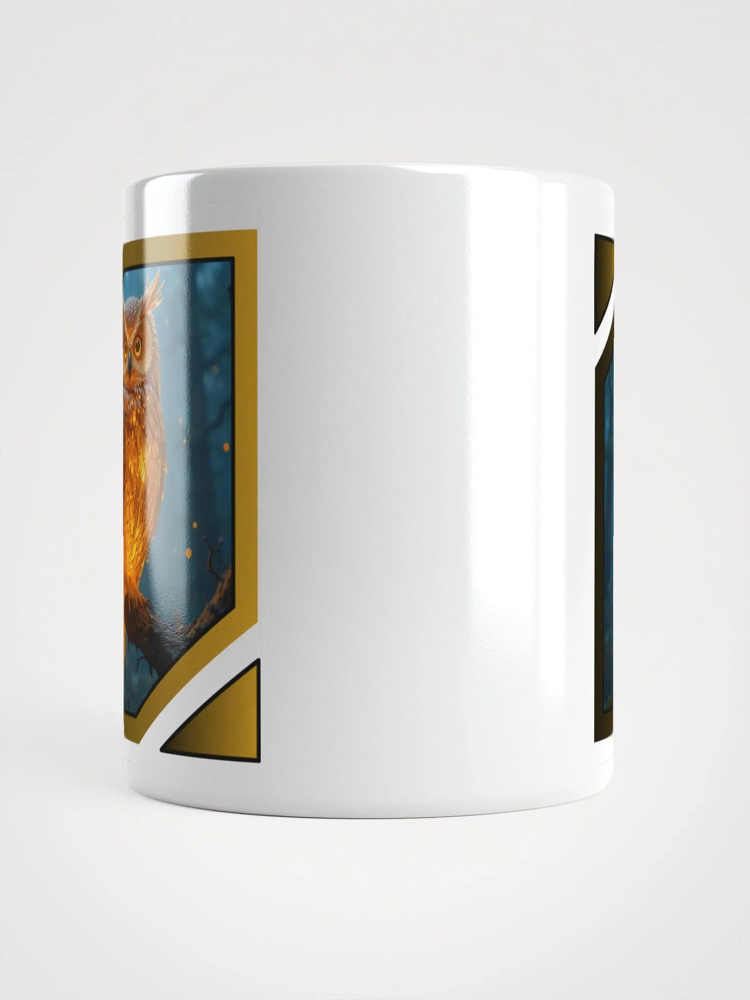 Glossy Mug: Amber Owl product image (5)