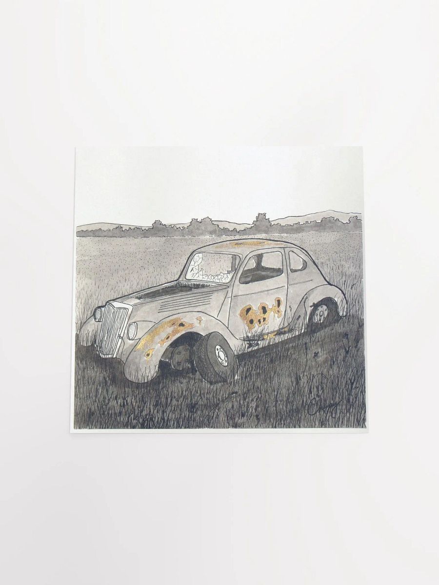 Abandoned Car Print product image (4)