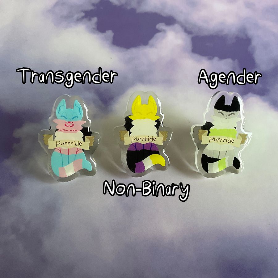 "Purrride" pin product image (3)