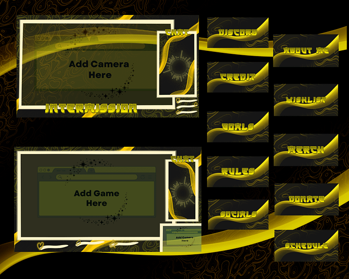 Urban Glow Stream Overlay Pack product image (2)