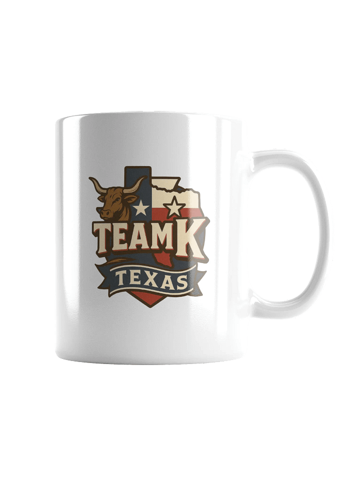 Team K Texas White Mug product image (3)