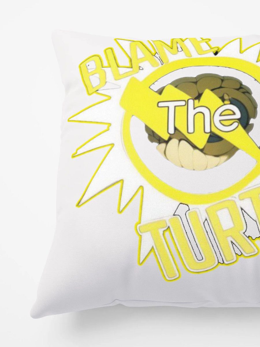 Blame The Turtle! Pillow product image (5)