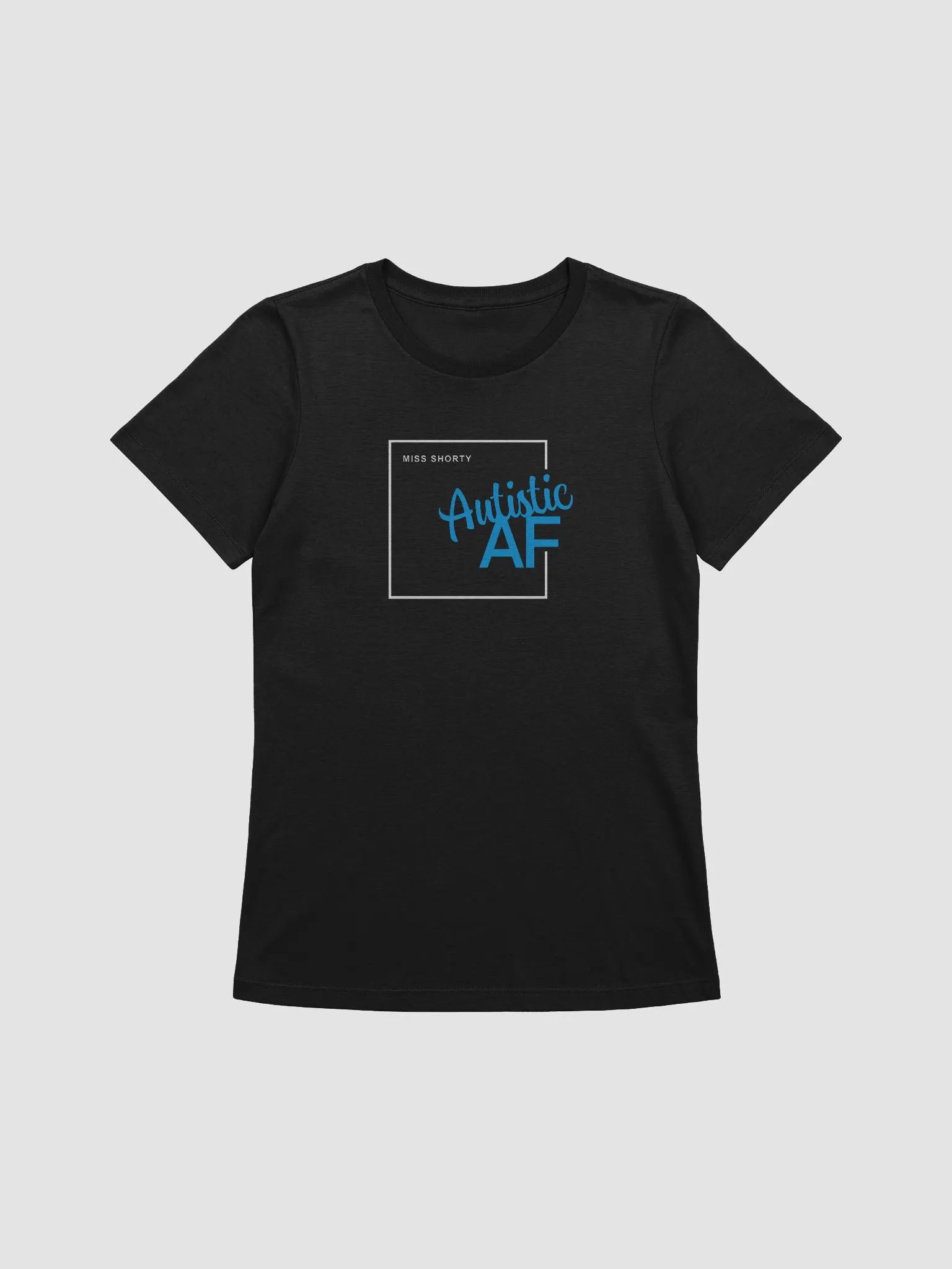 Autistic AF Tee - Dark product image (1)