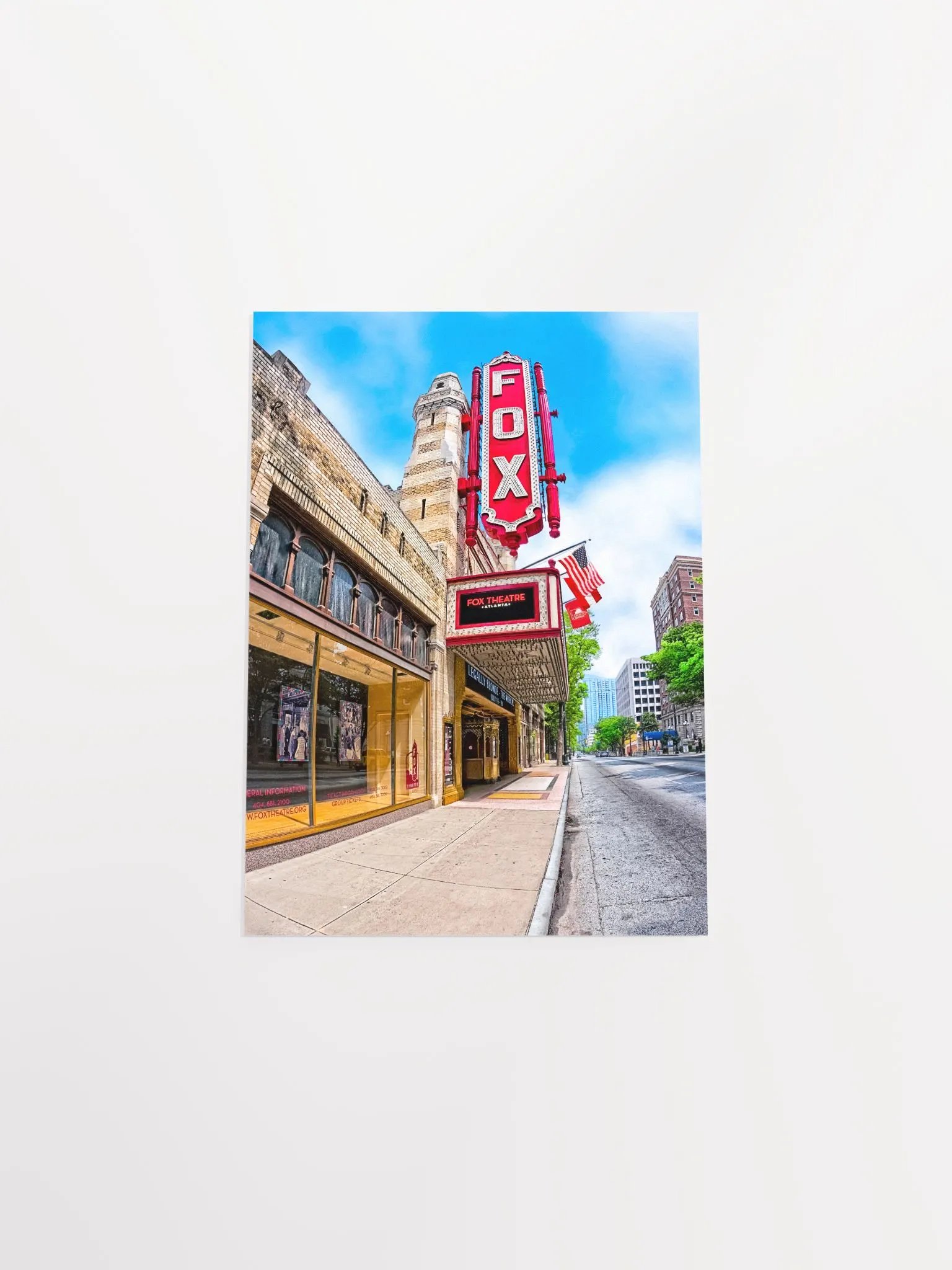 Fabulous Fox Theatre On Peachtree Street - Studio Art Print product image (4)