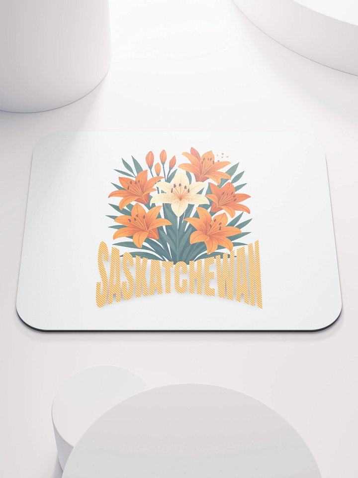 Saskatchewan Tiger Lily Mouse Pad product image (2)