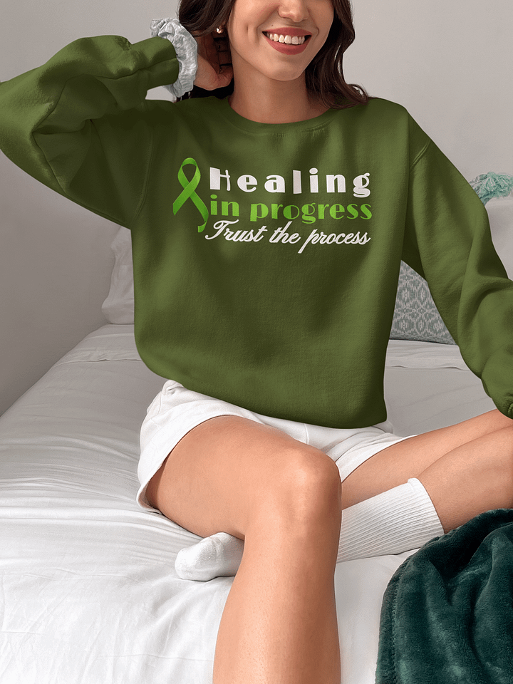 Healing in Progress Gildan Crewneck Sweater product image (1)