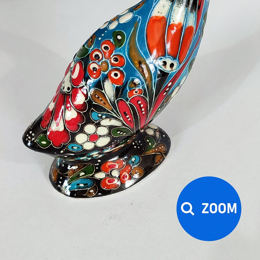 Ceramic handmade Stork, Turkish decor — handmade pottery, handmade ceramic product image (6)