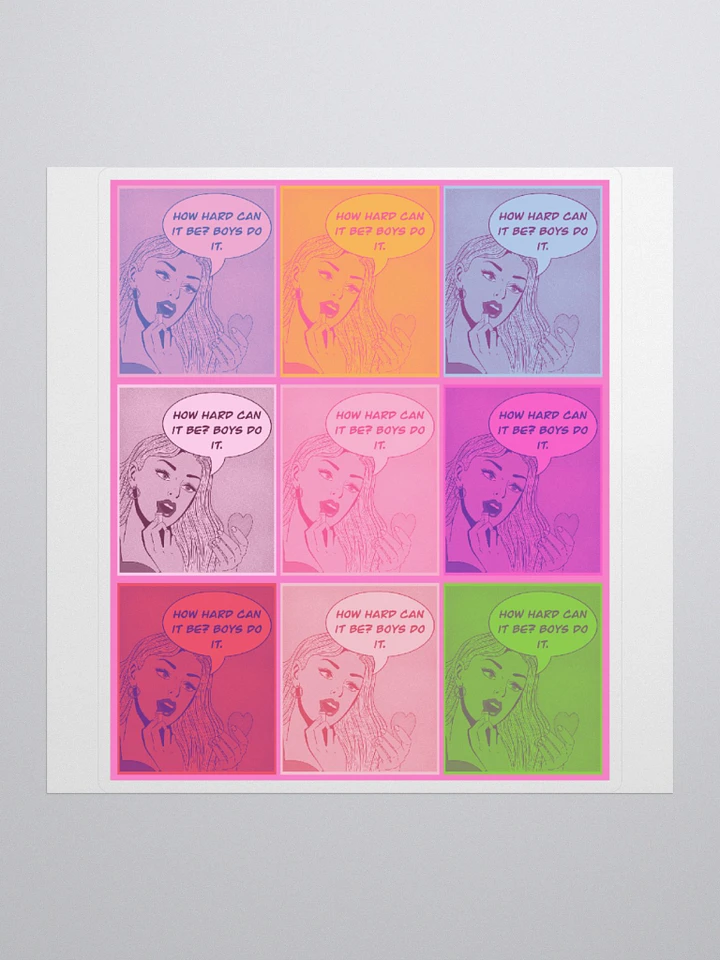Limited Edition Pop Art Sticker product image (1)