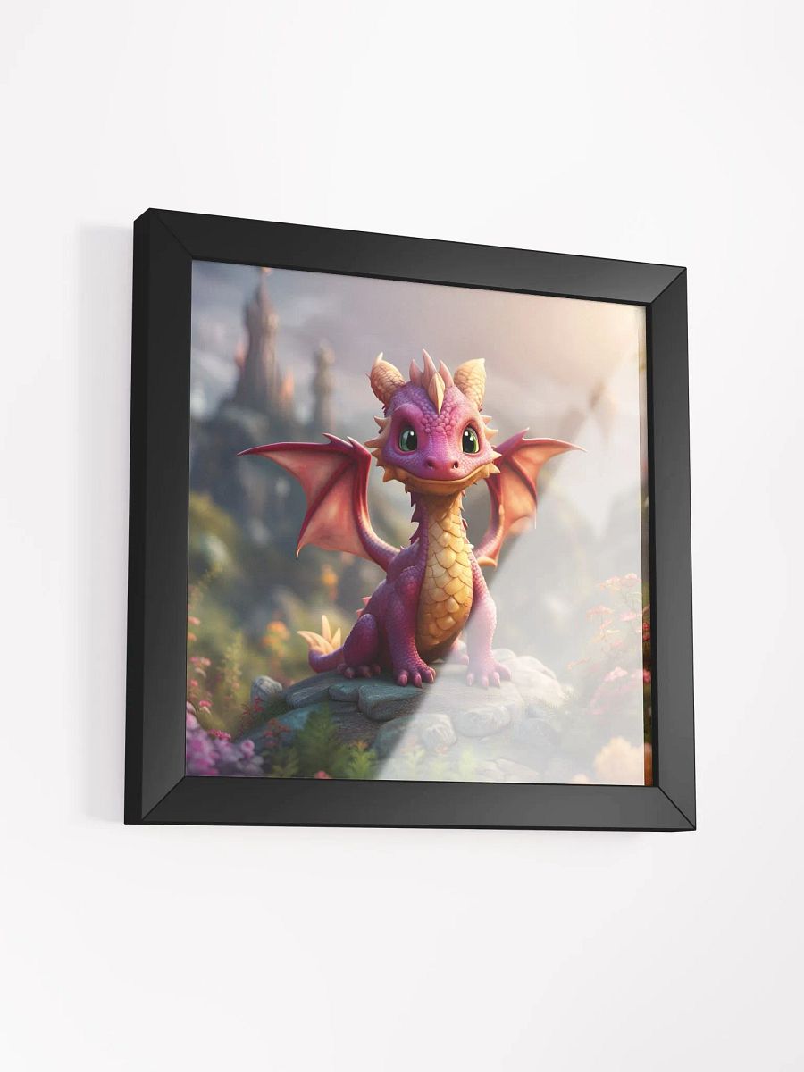 Framed Purple Dragon Poster product image (23)