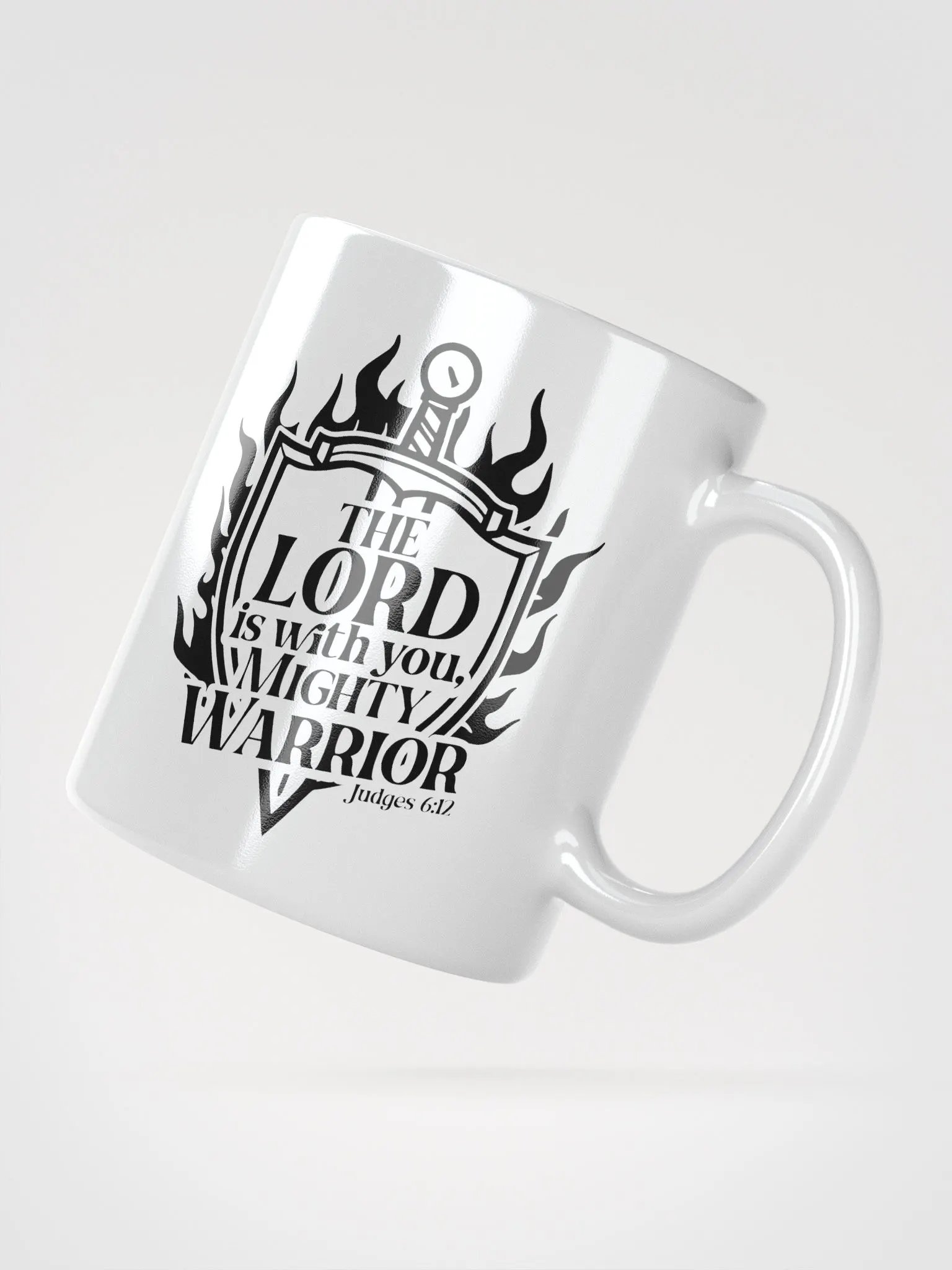 The Lord is With You Mighty Warrior - 2 Sided Mug product image (3)