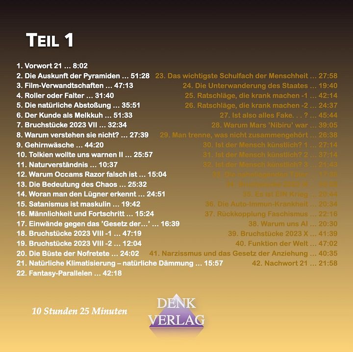 Gedankenspiele 21 - Hörbuch - Teil 1 product image (2)