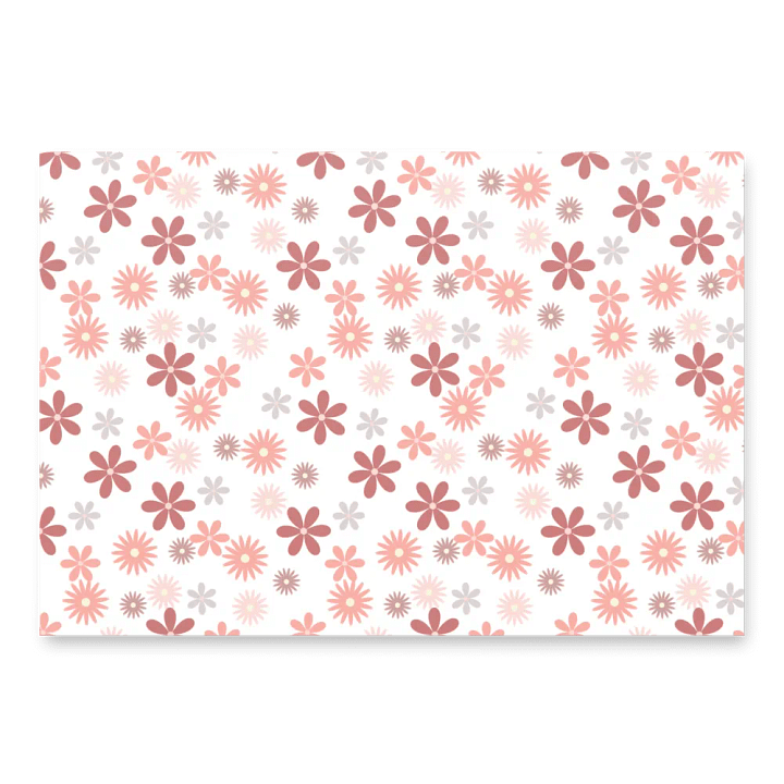 Pink Petals Wrapping Paper Set product image (1)
