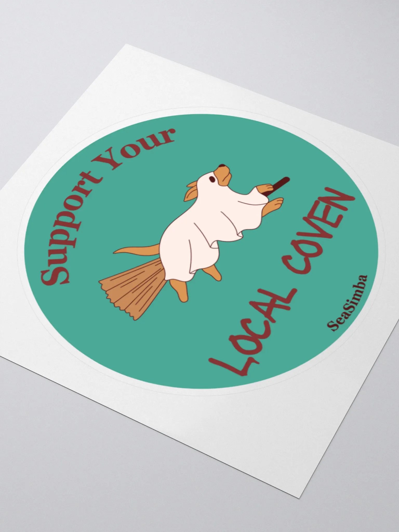 Support Your Local Coven Sticker product image (3)
