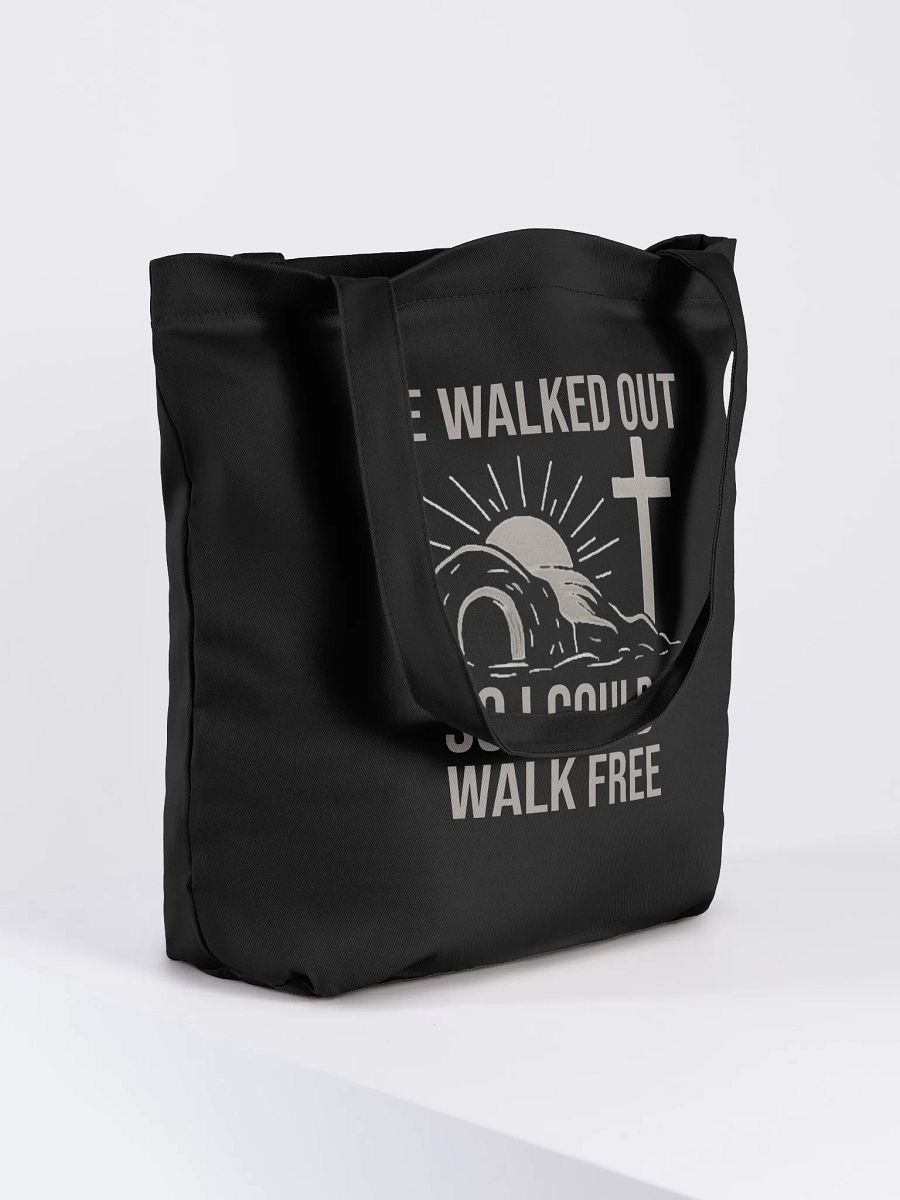 He Walked Out So I Could Walk Free – Freedom Tote Bag product image (4)
