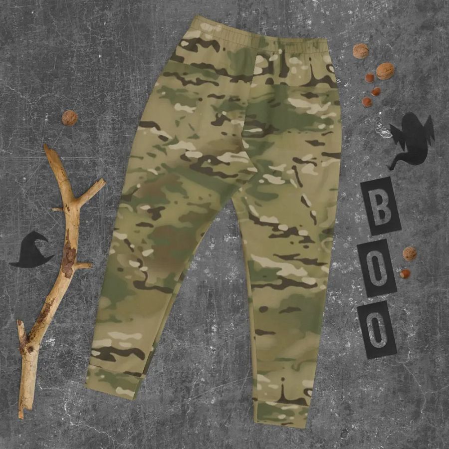 Faithful Camo: 1 Corinthians 16:13 Male Joggers - Multicam product image (7)