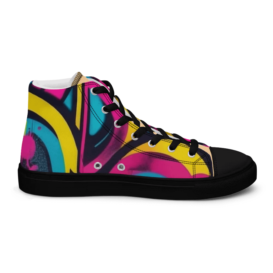 Viral Geometric Graffiti High Tops product image (8)