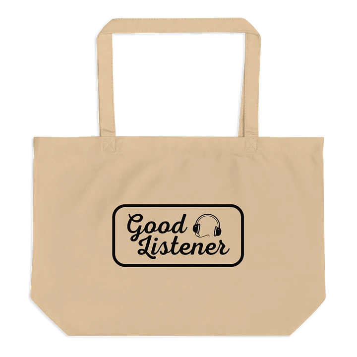 Good Listener Tote - Beige product image (1)