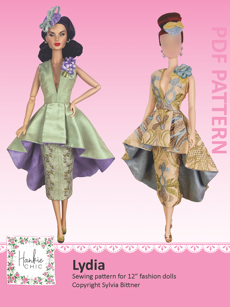 Lydia sewing pattern for 12