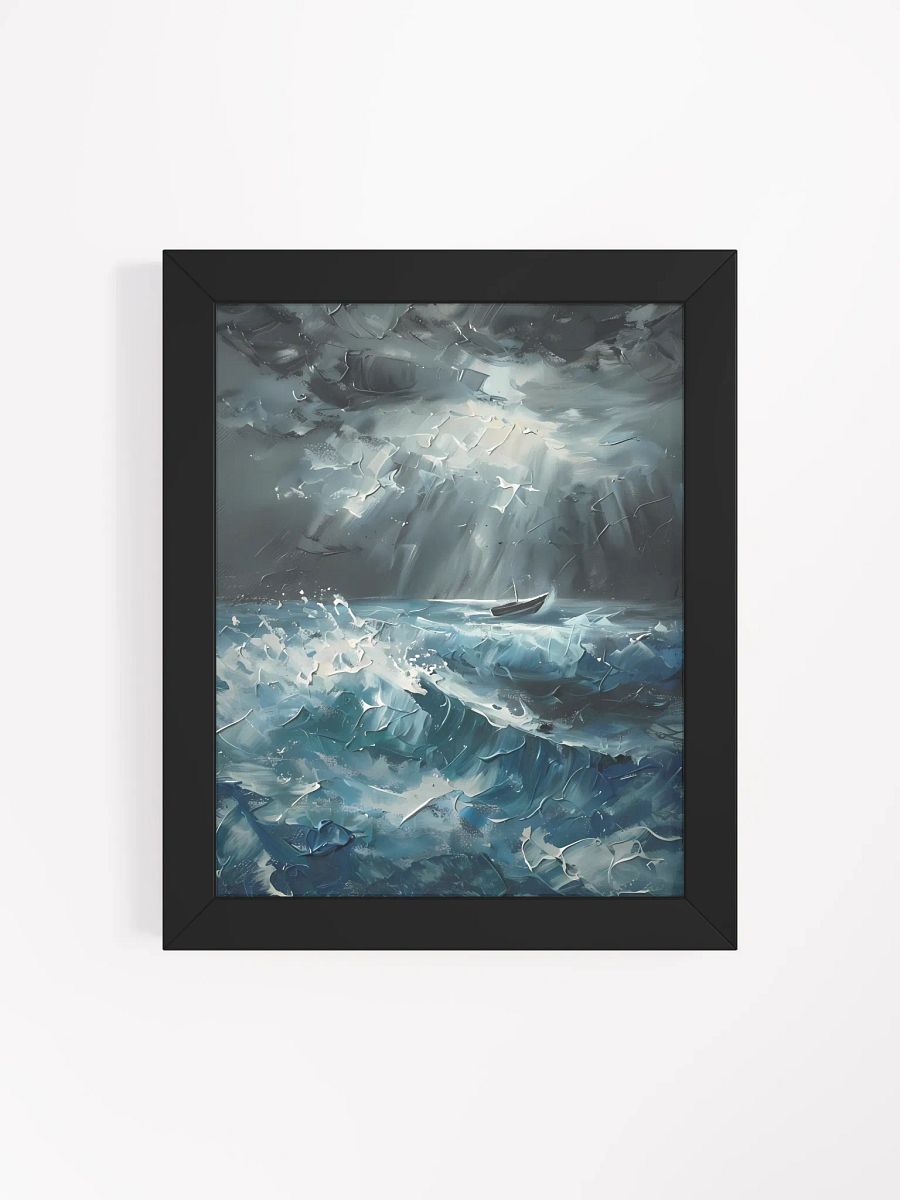 Tempestuous Waters Framed Art Poster product image (5)