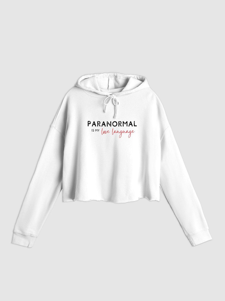 'Paranormal Love Language' Cropped Hoodie product image (3)