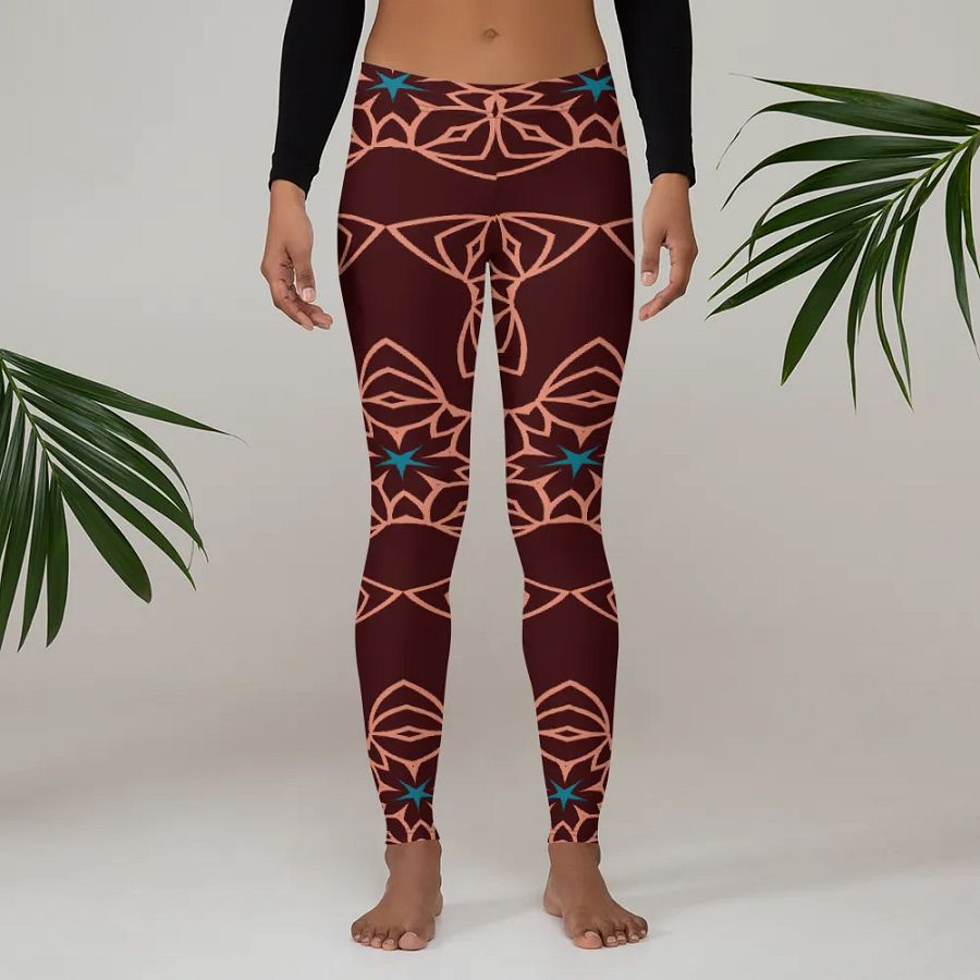 Symmetric Starburst All-Over Leggings product image (3)