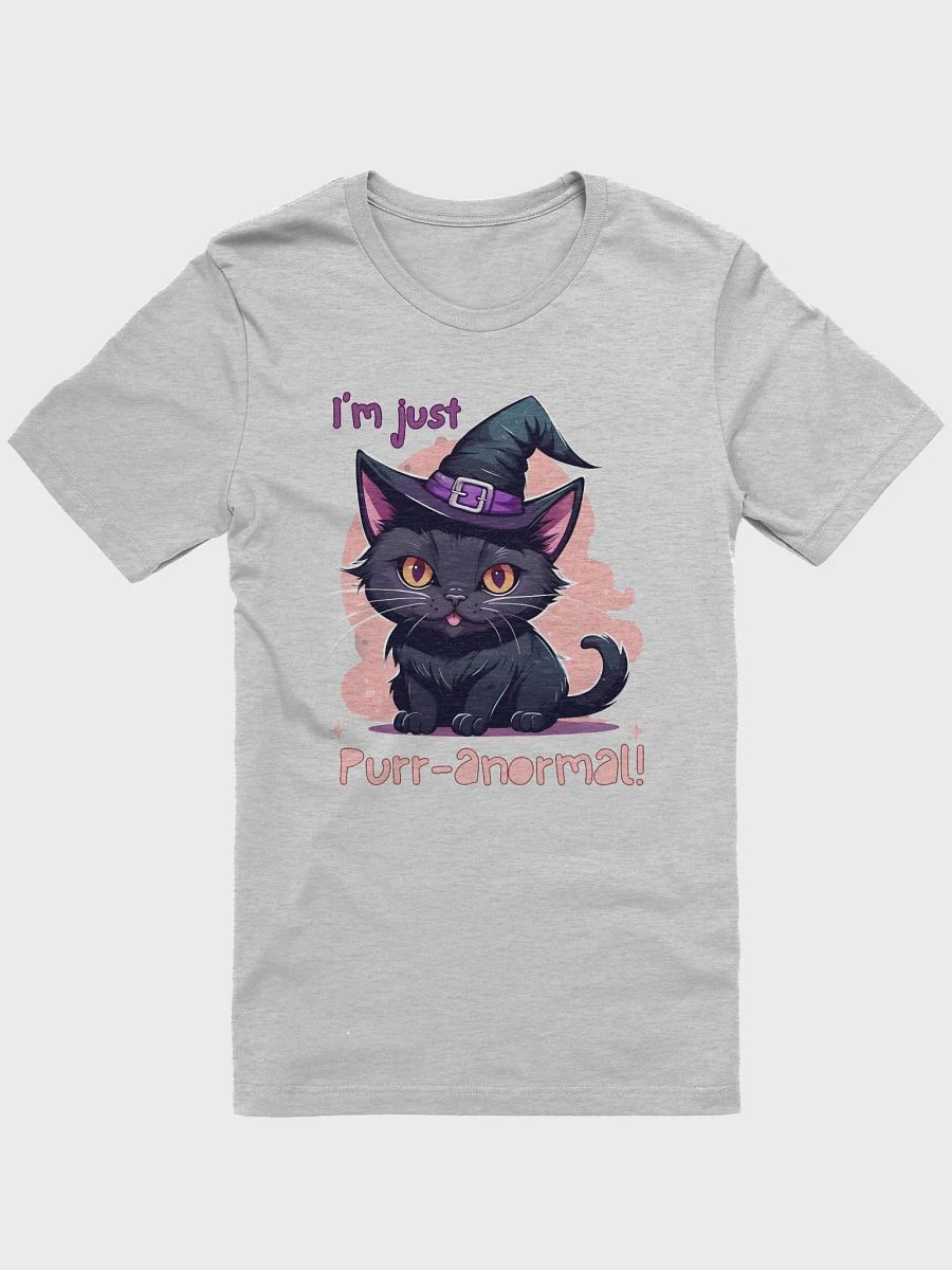 “I’m just Purr-anormal!” t-shirt, Halloween theme, Halloween spirit product image (1)