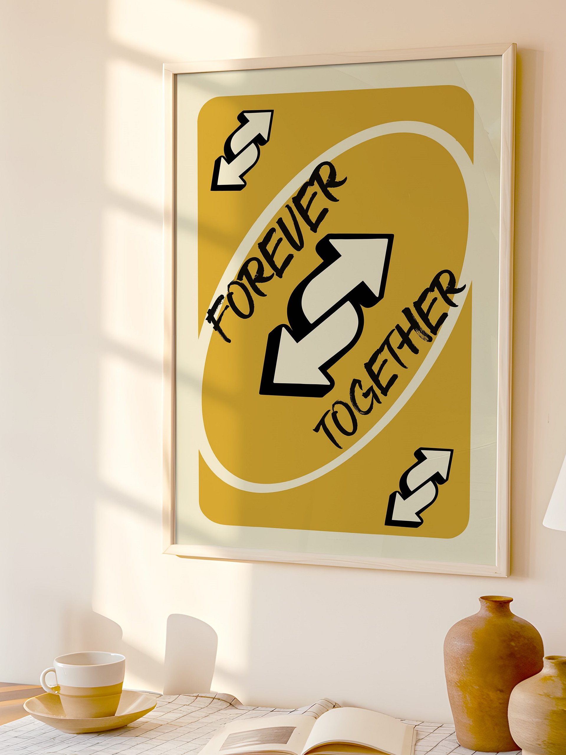 Forever Together Wall Art Yellow product image (2)