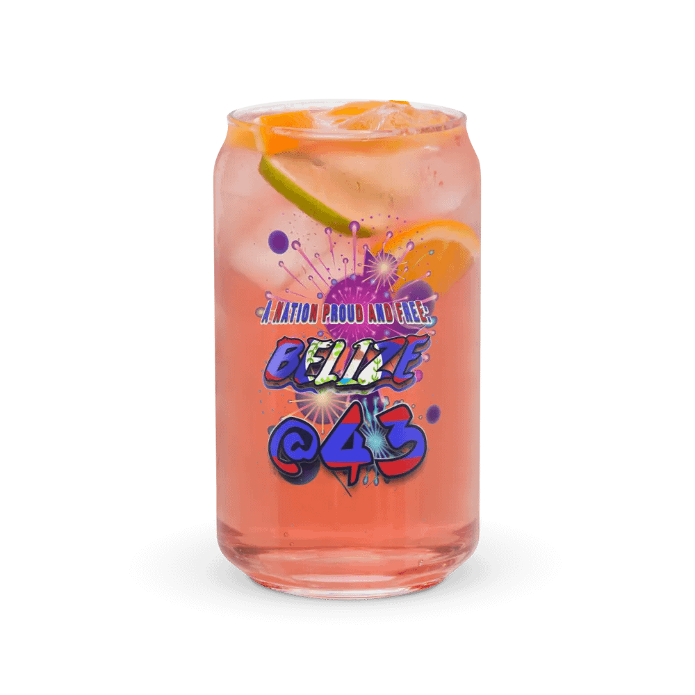 Belize September Celebrations 2024 Can Glass product image (3)