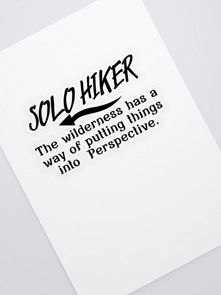 The wilderness has a way of putting things into perspective. product image (1)