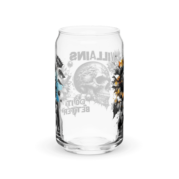Villains Do It Better Glass Can product image (2)