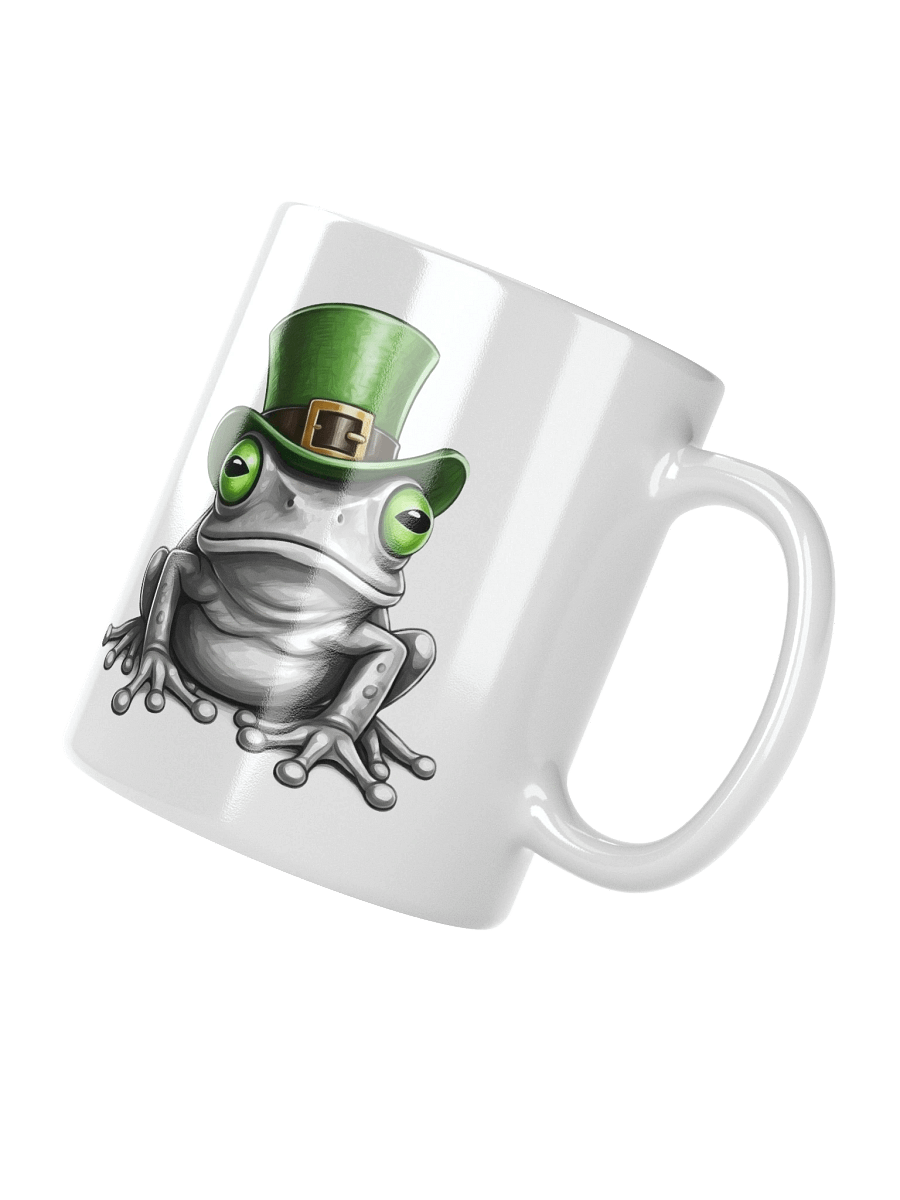 St. Patrick's Day Frog Mug product image (4)